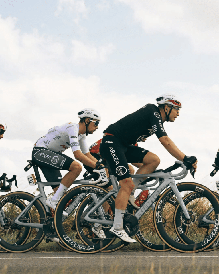 Tour de France use ceramic components bottom bracket, oversized cage